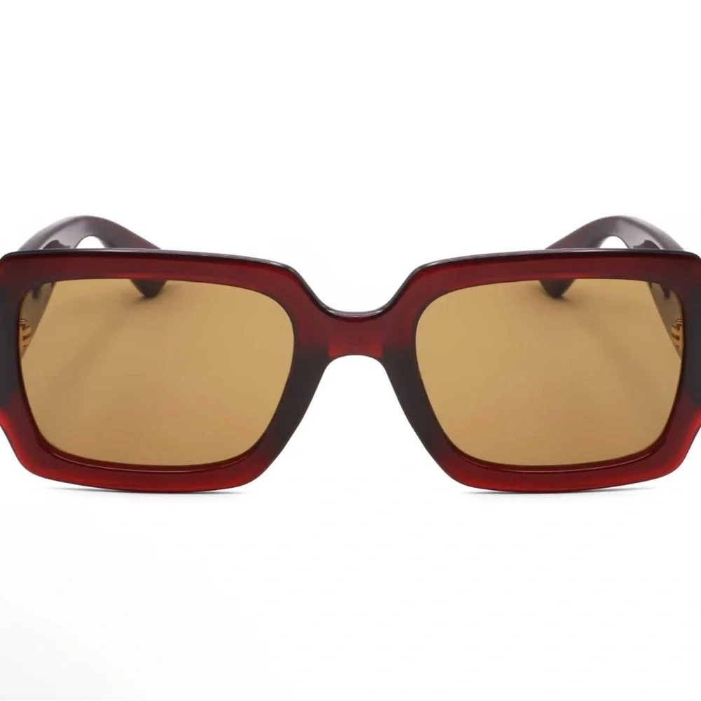 New Moschino Women's 53mm Red 53-21-140mm Sunglasses MOS063-S-C9A-53 Authentic